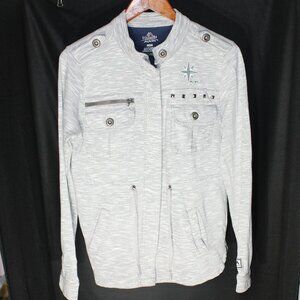 Majestic MLB Seattle Mariners Lightweight Jacket Gray - Size M